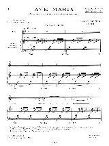 Ave Maria 2. Voix Moyenne - GOUNOD - Partition - Mélodies