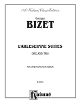 L' Arlésienne Suites . 4 Mains - BIZET - Partition - Piano