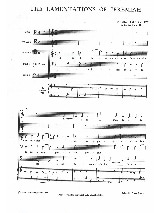 The Lamentations Of Jeremiah - Thomas Tallis - Partition - Chœur