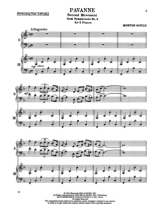 Pavanne. 2 Pianos - M Gould - Partition - Piano