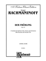 Der Fruhling Op. 20 - RACHMANINOV - Partition - Chœur