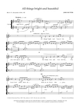 All Things Bright And Beautiful - SATB - RUTTER - Partition - Chœur