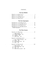 Complete Ballades, Impromptus et Sonates - CHOPIN - Partition - Piano
