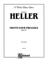 24 Préludes Opus 81 - Stephen Heller - Partition - Piano