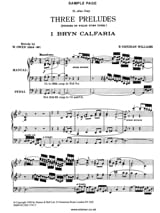 3 Preludes - WILLIAMS VAUGHAN - Partition - Orgue
