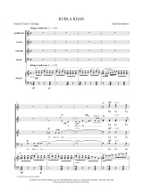 Kubla Khan - Alan Rawsthorne - Partition - Chœur