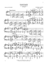 Fantaisie En Fa Mineur, Op. 49 - CHOPIN - Partition - Piano