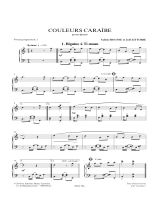 Couleurs Caraïbe - Rousse Valérie / Littorie Joël - Partition - Piano
