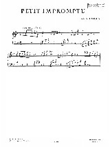 Petit Impromptu - Edmée. J Allain - Partition - Piano