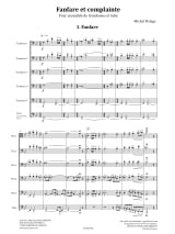 Fanfare et Complainte - Michel Delage - Partition - Trombone