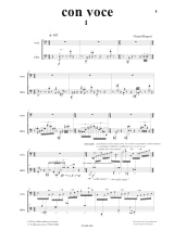 Con Voce - Gérard Buquet - Partition - Tuba
