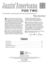 Jazzin' Americana for Two, Book 1 - Wynn-Anne Rossi - Partition