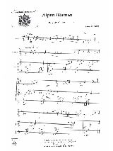 Alpen Blumen - Pascal Proust - Partition - Cor