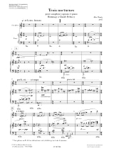 3 Nocturnes - Alex Nante - Partition - Saxophone