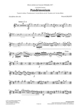 Pandémonium - Vincent Balivet - Partition - Saxophone