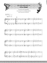 Super Mario Bros. Wii - Piano Simplifié - Partition - Musique de film