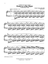 Etude en la bémol majeur op. 25-1 - CHOPIN - Partition - Piano