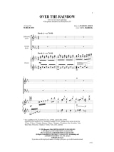 Over the Rainbow SATB - Harold Arlen - Partition - Chœur