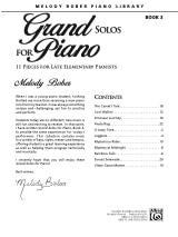 Grand Solos for Piano - Book 3 - Melody Bober - Partition - Piano