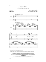 Skylark - SAB - Carmichael Hoagy - Partition