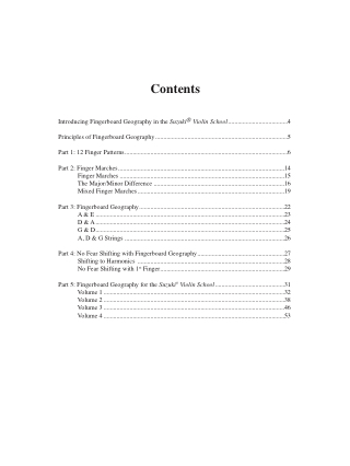 Fingerboard Geography for Violin, Volume 1 - Barbara Barber