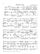 12 Methodische Sonaten Für Flöte Und Bc Band 3 - TELEMANN - Partition