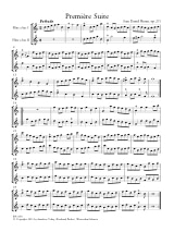 Six suites op. 2 - Jean-Daniel Braun - Partition - Flûte à bec