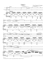 Trio D-Dur - Harfe Violine Violoncello - Victor François Desvignes