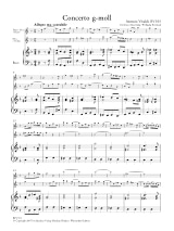 Concerto en Sol Mineur Rv 103 - VIVALDI - Partition - Trios