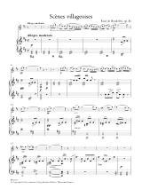 Scènes Villageoises, opus 86 - René de Boisdeffre - Partition