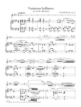 Variations Brillantes op. 22 - Theobald Boehm - Partition