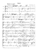 Trio, op. 86 - Flûte, Hautbois et Basson - Julius Röntgen - Partition