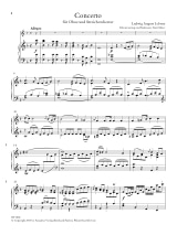 Concerto n° 7 en Fa majeur - Hautbois et piano - Ludwig August Lebrun