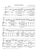 Trio Sonate N°19 En Mib Maj.QV 2:18 - QUANTZ - Partition - Trios