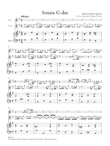 Trio Sonate N°9 En Sol Maj. QV2:28 - QUANTZ - Partition - Trios