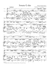 Trio Sonate N°7 En Sol Maj. QV2:29 - QUANTZ - Partition - Trios