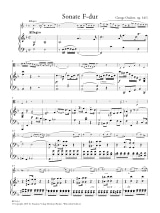 Sonate Op.16 N°1 En Fa Maj. - Georges Onslow - Partition - Alto