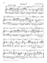 6 Sonates, opus 5 - Arcangelo Corelli - Partition - Flûte à bec