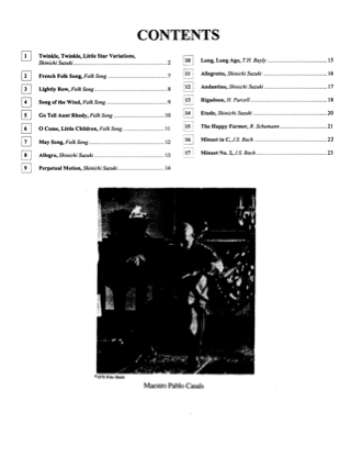 Cello School Volume 1 - Piano-Acc. - SUZUKI - Partition - Violoncelle