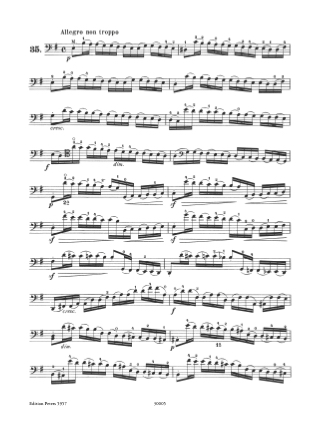 113 Etudes pour Violoncelle - Cahier 2 - Friedrich Dotzauer