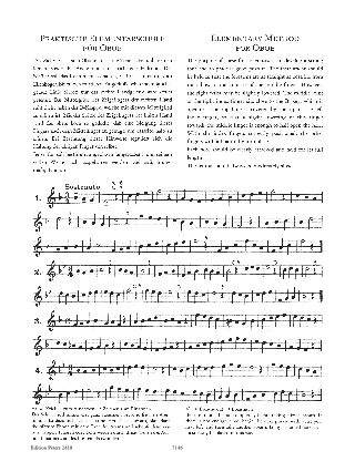 Elementary method for oboe - Gustav Adolf Hinke - Partition - Hautbois