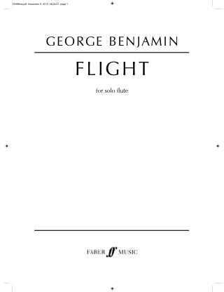 Flight - Flute solo - George Benjamin - Partition - Flûte traversière