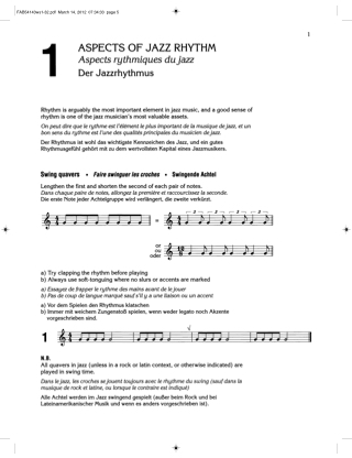 Progressive Jazz Studies - Easy Level - James Rae - Partition