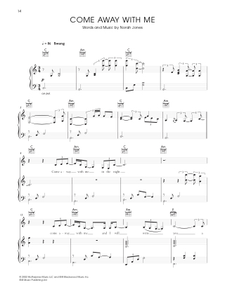 Piano Songbook - Norah Jones - Partition - Jazz