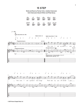 In Rainbows - Radiohead - Partition - Pop / Rock