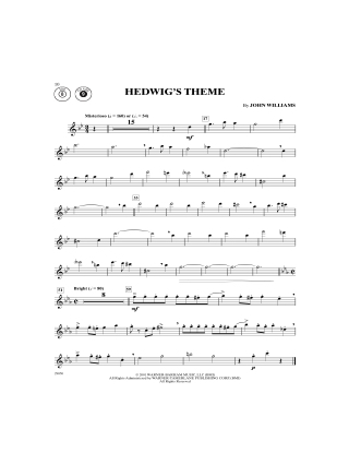 Harry Potter instrumental solos movies 1-5 - Flûte - Partition