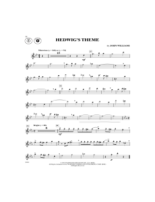 Harry Potter instrumental solos movies 1-5 - Partition