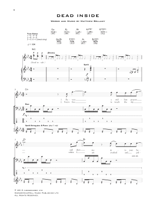 Drones - Muse - Partition - Pop / Rock
