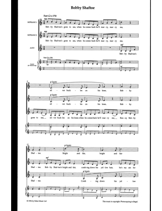 Classic English Folksongs - Partition - Chœur