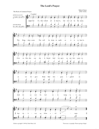 Musicke's Praier - Partition - Chœur